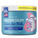 Crème Magnésium DOODLE HOG pour les enfants - Apaisant Relief & Relaxation avec Calendula, Aloe Vera, Beurre de karité - Crème Magnésium Topique pour le Sommeil - USA Made - (4 oz, Sans parfum)