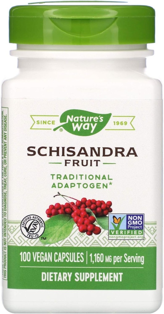 Façon de la nature Schisandra Fruit -- 100 capsules