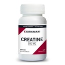 Kirkman Creatine 500 mg - Hypoallergénique - 120 Capsules végétariennes - Acid Amino