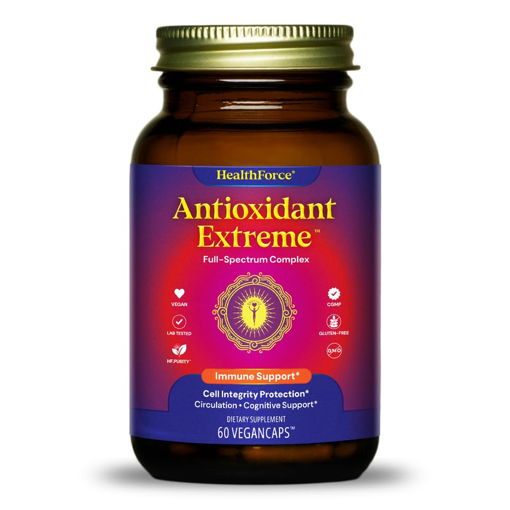 SOINS DE SANTÉ Antioxydant extrême - 60 gélules de végétaliens