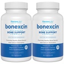 Formule avancée de soutien aux os – Calcium, magnésium, vitamine D3 & K2 – Supplément de densité et de force des os pour les femmes et les hommes – articulaire, ménopause et ostéoporose – 90 capsules (paquet de 3)