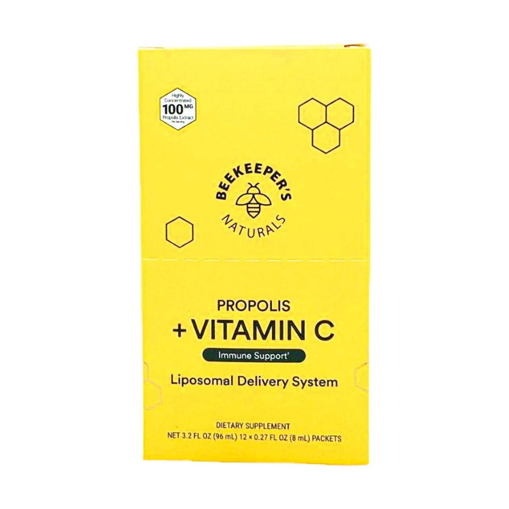 Abeilles Naturelles Propolis liposomique avec la vitamine C 12 Compte, 0,27 Fz