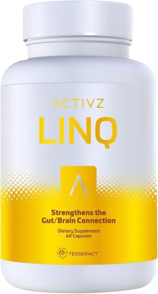 ACTIVZ LINQ - Formule épigénétique avancée pour la fonction cérébrale, la santé de la peau, le rayonnement cutané et le soutien immunitaire - 60 capsules