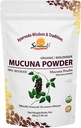 Poudre de Mucuna biologique Sewanti - Supplément à base de plantes pures - Poudre de Mucuna Pruriens - Vegan & Gluten Free -200g