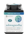 Youtheory Ashwagandha 1000mg avec KSM-66 - Aide à soutenir une réponse au stress en santé,180 capsules (paquet de 1)