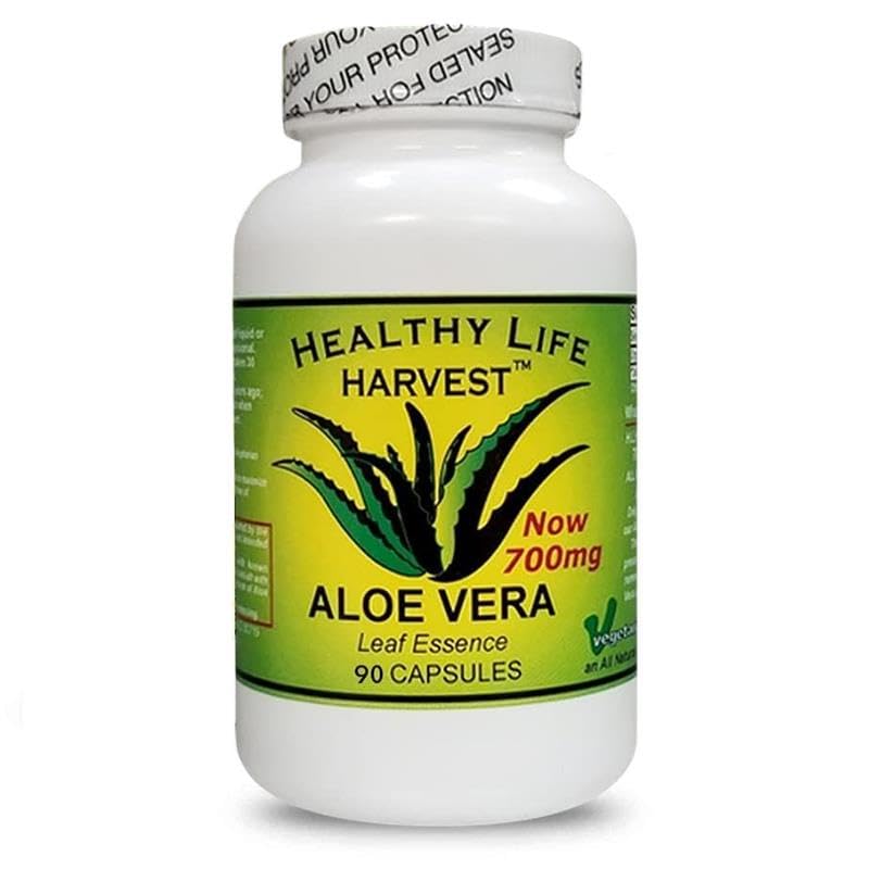 Capsules ICAloe - Suppléments IC, Cystite Interstitielle Non-OGM pour 30 ans - Végétarien - Chaque bouteille a 90 - 700mg capsules