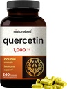 NatureBell Quercetin 1000mg par portion, 240 Capsules de supplément bioflavonoïde ultra-fort pour le soutien immunitaire