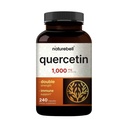 NatureBell Quercetin 1000mg par portion, 240 Capsules de supplément bioflavonoïde ultra-fort pour le soutien immunitaire