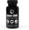 Osteo BHR - 60 Ct Bone Repair Supplément w Ipriflavone, Calcium, Magnésium, Boron, Vitamine K2 & D3 pour Bone Health & Recovery. Utilisation optimale du calcium pour le coeur et les artères en santé.