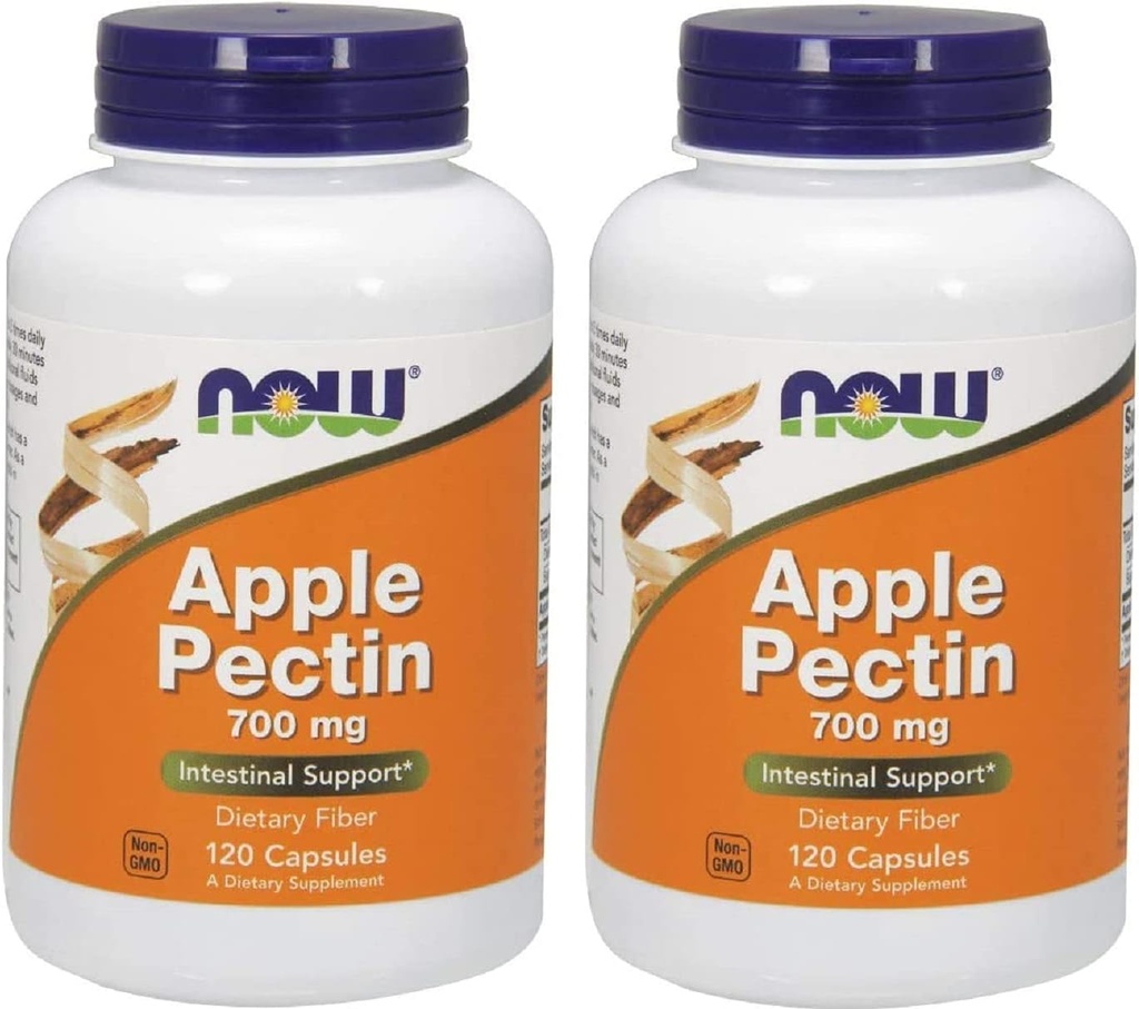 Pectine de pomme 700mg 120 capsules (paquet de 2)