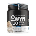 OWYN seulement ce dont vous avez besoin Pro Elite Poudre à haute teneur en protéines, 30g Protéine végétalienne pour la récupération d'entraînement, Délicieux goût lisse, Zéro sucre, faible teneur en glucides, vanille, 12 portions (1.32 LB)