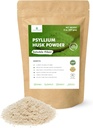 Élément Cosmique 100% Pure Psyllium Husk Powder Organic – Supplément de fibre finement moulue pour la régularité et le kéto