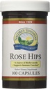 Nature's Sunshine Rose Hips, 100 Capsules, Kosher.