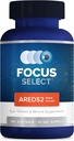 Focus Select AREDS2 Based Eye Vitamin-Mineral Supplément - AREDS2 Based Complement for Eyes (180 ct. 90 Day supply) - AREDS2 Based Low Zinc Formula - Eye Vision Supplément and Vitamin