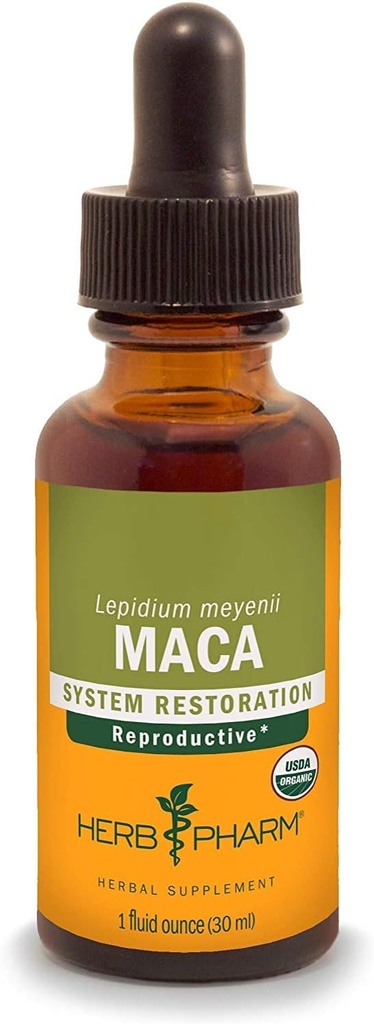Herb Pharm Maca racine entière, extrait liquide, 1.00 Fl Oz