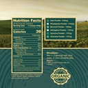 Bio Greens Superfood Powder, USA Grown - Kale, Alfalfa Grass, Wheatgrass, Barley Grass, Astragalus, Spiruline, Oat Grass & Chlorella, USA Grown (10,6 oz, 1 mois d'approvisionnement)