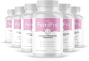 Femipro Bladder compléments de contrôle pour les femmes et les hommes, mélange naturel d'herbes et de probiotiques, soutient la santé du piège urinaire et l'équilibre du microbiome