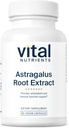 Nutriments vitaux - Extrait de racine d'Astragalus - Formule végétalienne - Support à base de plantes pour le système immunitaire - 90 capsules végétariennes par bouteille - 300 mg