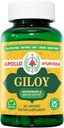 Organic Giloy (Guduchi) Powder Herbal Capsule | Natural Herbal Supplement for Immune Support, Energy, and Digestion | Equivalent 5000 mg - 60 Veg Capsules | Made in USA