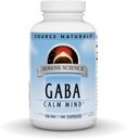 Source Naturals Serene Science GABA, pour un esprit calme, 750mg - 180 Capsules