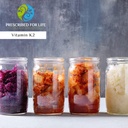 Prescription pour la vie Vitamine K2 MK7 Poudre de K2 Supplément de vitamine pour la santé et le bien-être de 1 % Poudre de ménaquinone (2 kg / 4,4 lb)