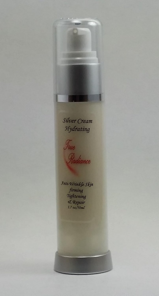SILVER CREAM Marine Collagen Anti-Aging, Wrinkle Reduction and super hydrator.DMAE, Alpha lipoic acid, Ceremide 3, Hyaluronic acid PARABEN FREE 1.7 oz /50ml.