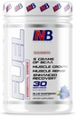 BCAA poudre, 5 grammes d'acides aminés BCAA, boisson de récupération après entraînement pour la construction musculaire, la récupération et l'endurance, 30 portions (framboise bleue)