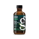 Gaia Herbs GaiaKids Black Elderberry Sirop - Delicious Immune Support Supplément pour les enfants - avec des mûres noires biologiques et du miel - Certifié USDA - 3 Fl Oz