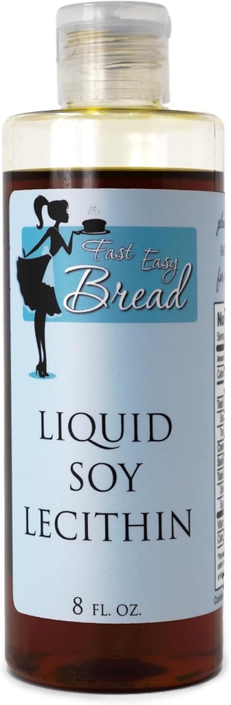 Fast Easy Bread Soy Lécithine Liquid (8 oz) (en anglais seulement) (en anglais seulement) (en anglais seulement) (en anglais seulement) (en anglais seulement)
