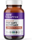 Nouveau chapitre Multivitamine homme pour l'Immune, le stress, le coeur + le soutien énergétique avec des nutriments fermentés - Chaque jour de l'homme, fait avec des légumes et des herbes biologiques, non-OGM, sans gluten - 96 ct