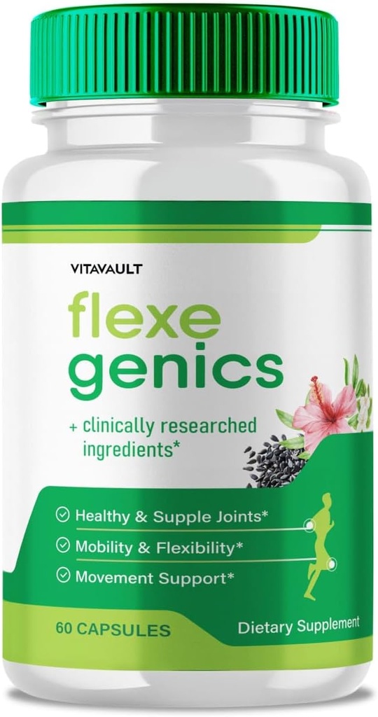 Flexegenics Capsules, Flexegenics Supplement Pills, Flexegenics - Maximum Strength, FlexeGenics Advanced Formula Pills, FlexeGenics Toutes les formules naturelles, Flexegenics Pills Reviews (60 Capsules)