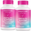 Suppléments de fertilité pour les femmes - Multivitamines prénatales avec soutien de l'ovulation, de la conception et de l'équilibre hormonal - 17 vitamines et inositol, ashwagandha et vitex - 120 capsules