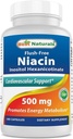 Best Naturals Niacin Inositol Inoxanicotinate 500 mg 180 Capsules