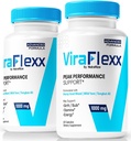 (2 Pack) ViraFlexx pour les hommes, Capsules Pro, Soutien de performance masculine 500mg, Tout complément alimentaire naturel pour soutenir la santé globale, Revues (120 Capsules)