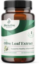NUTRIENTS BIOACTIFS Supplément d'extrait de feuille d'olive - 700mg - 180 Capsules végétales - 20% Concentré d'oleuropéine - Soutient la santé globale