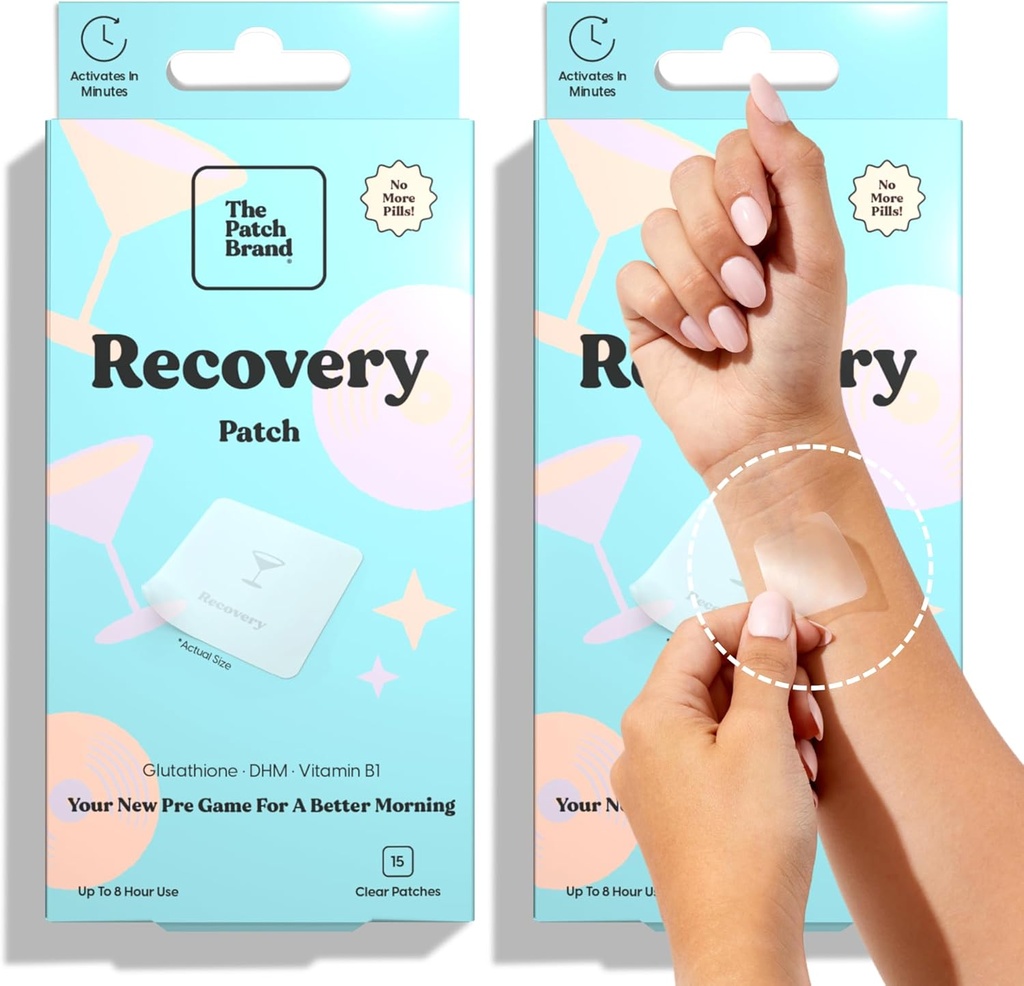 La marque Patch Recovery Patches (Patch Brand Recovery Patches) prend en charge le matin avec la vitamine B1, DHM, Glutathione (Gultathione) Partir et voyager doit avoir longtemps résistant à l'eau Patches