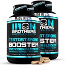 Booster d'essai pour les hommes avec bloqueur d'estrogène - Supplément alimentaire anti-estrogène - Inhibiteur naturel d'aromatase - Augmenter la libido et la force 60 capsules - Croissance musculaire - Perte de poids (2 bouteilles)