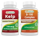 Kelp Supplément 150 Mgg & B-100 Complexe