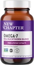 Nouveau chapitre Oméga 7 supercritique avec l'épine de mer + Acides gras d'origine végétale + Oméga 7 + Ingrédients non OGM - 60 Capsule végétarienne