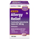 HealthCareAisle Allergy Relief - Fexofenadine Hydrochloride Tablets USP, 180 mg - 180 Tablets - Allergy Medication, Non-Drowsy 24-Hour Relief