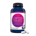 MD Life L-méthylfolate 12,5 mg Supplément - Supplément de méthylfolate actif de catégorie professionnelle - 30 capsules - L-méthylfolate 12,5 mg - Potence maximale MTHFR W/acides aminés essentiels