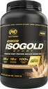 Série PVL Gold - 100 % Whey ISOGOLD Sport - Mélange à agiter isolat de protéines de lactosérum Premium - 2 LB - Sandwich à biscuits à la crème glacée