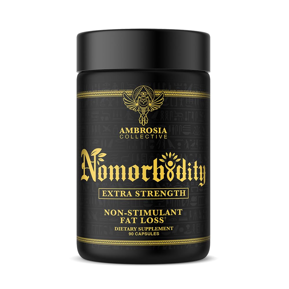 Ambrosia Nomorbidity Advanced Appetite Control & Hunger Management Formule de support contre l'appétit et l'humeur avec KSM-66 Ashwagandha, Garcitrine et Thinogen