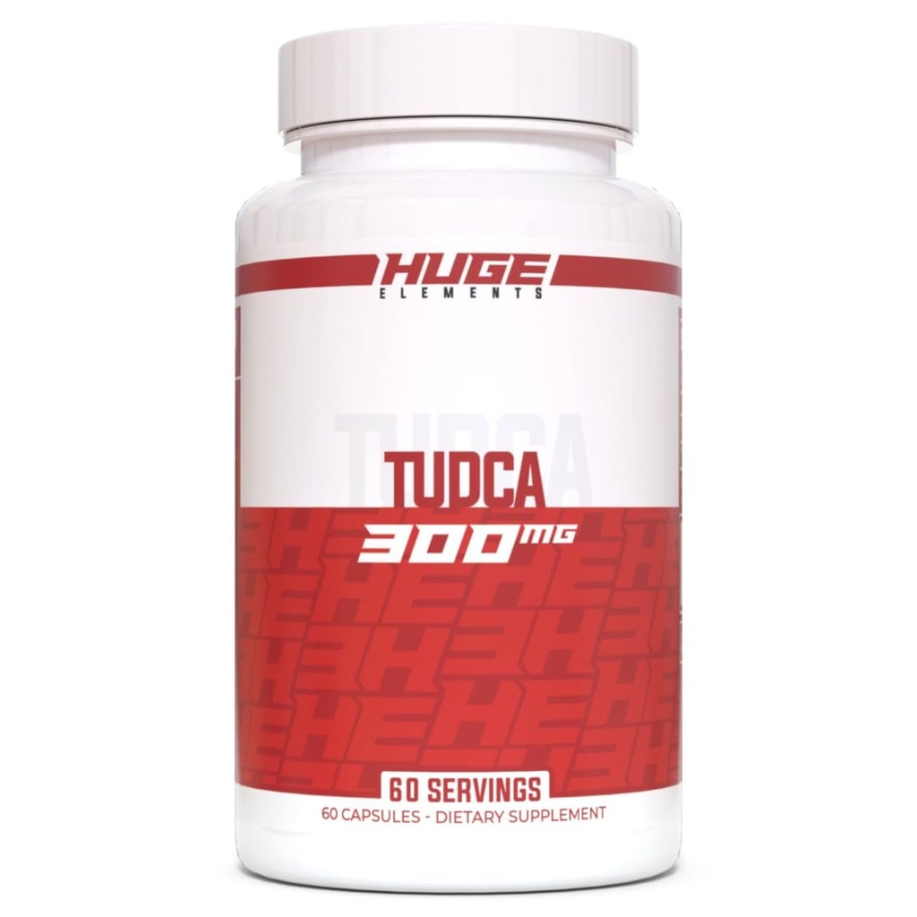 Suppléments énormes TUDCA 300mg, Soutien et désintoxication du foie de qualité supérieure, Sels de bile purs, tests de laboratoire tiers disponibles (60 portions)