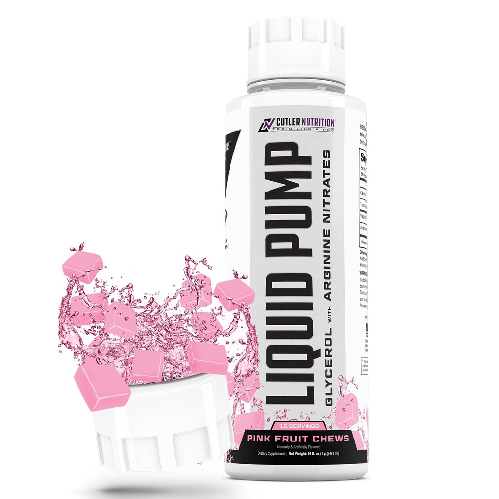 Pompe à liquides - Nitrates de glycérol et d'arginine pour pompe optimisée pré-entraînement sans caféine liquide Non stim pré-entraînement pour l'énergie et la performance et le booster d'oxyde nictique