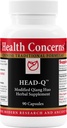 Préoccupations de santé Head-Q – Supplément à base de plantes pour le soutien de la tension et des maux de tête de Sinus – Qiang Huo Formule à base de plantes chinoises avec Magnolia, Chaste Tree, Turmeric – support de circulation – 90 Capsules