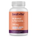 BESTVITE N-acétyl L-tyrosine 350mg (NALT) (120 gélules) - Pas de stéarate - Non OGM - Sans gluten