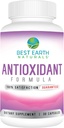 Best Earth Naturals Antioxidant Supplement with Pomegranate, Mangosteen, Goji Berry Capsules for Immune Support - 30 Day Supply