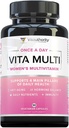 Vitauritity Multivitamine pour les femmes Femmes. Supplément quotidien multivitamine avec DIM, Iodine, Ashwagandha soutient le teint juvénile, cortisol sain et équilibre œstrogène 30 jours
