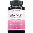 Vitauritity Multivitamine pour les femmes Femmes. Supplément quotidien multivitamine avec DIM, Iodine, Ashwagandha soutient le teint juvénile, cortisol sain et équilibre œstrogène 30 jours